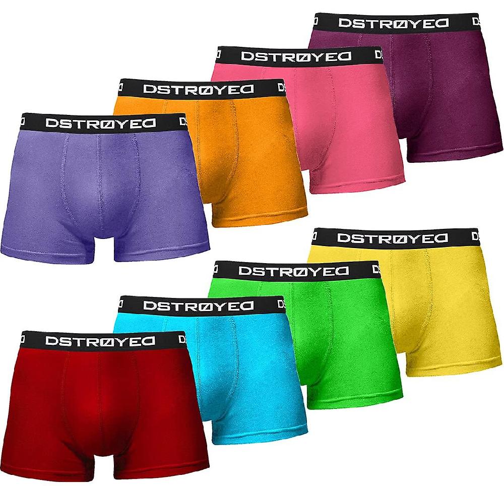 Boxer Shorts Men's Pack Of 4 Underpants Men's Underwear Men Nuovo