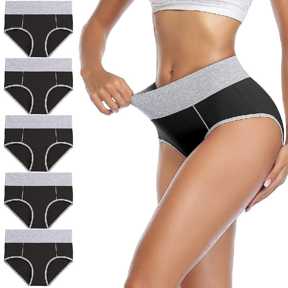Underpants Women's Cotton Underwear Women's Waist Briefs High Waist Briefs Pack Of 9 Promozione