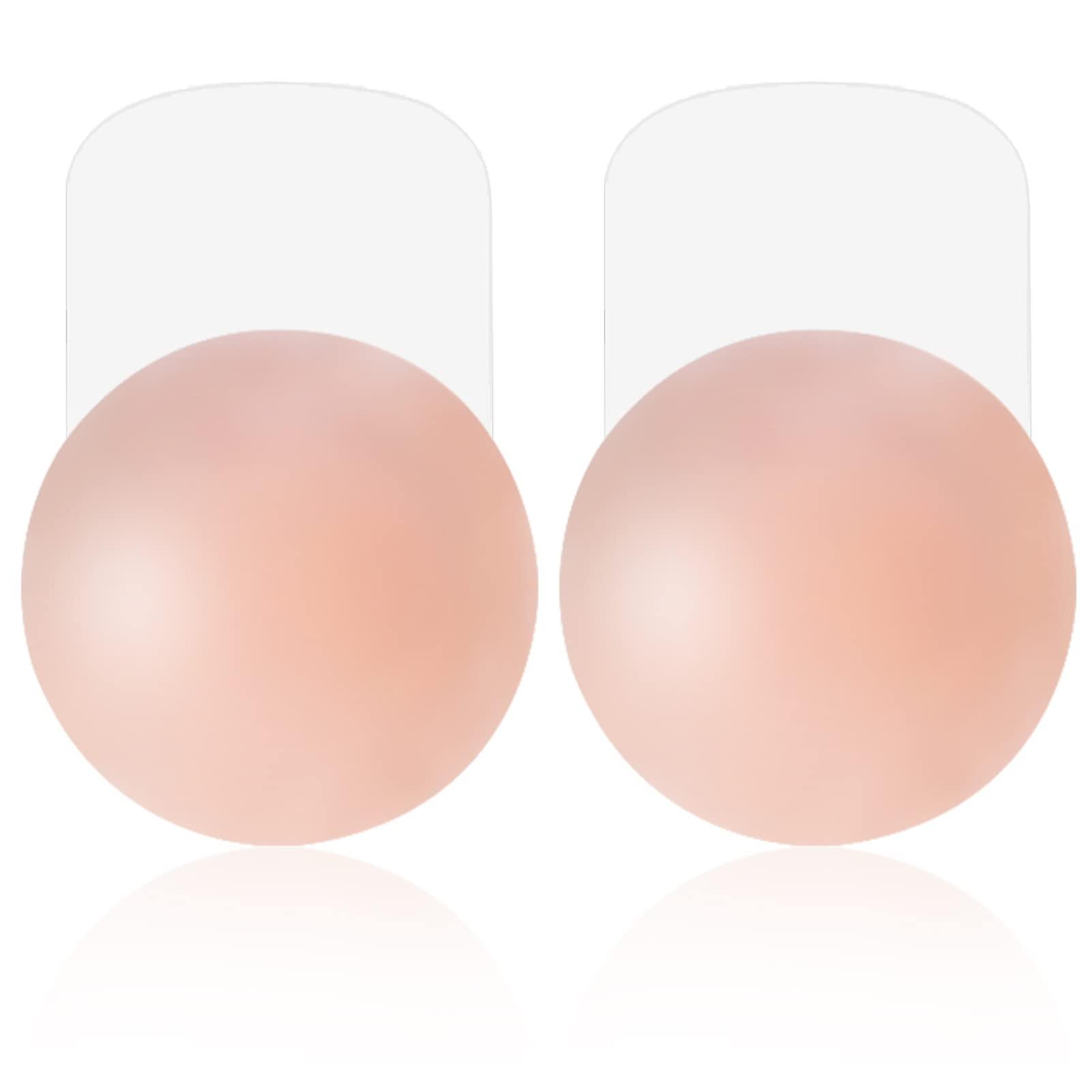 Nipple Cover - Silicone Gel Breast Sticker Women's Bra Nipple Cover Self-adhesive Push Up & Reusable Dresses And Swimwear Sconto