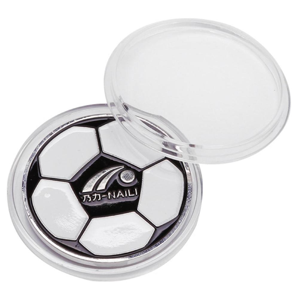 Toss Coins High Hardness Abrasion-resistant Clear Pattern Football Relief Rust-free Visible Two-sided Referee Flip Coins Soccer Supply I Più Venduti