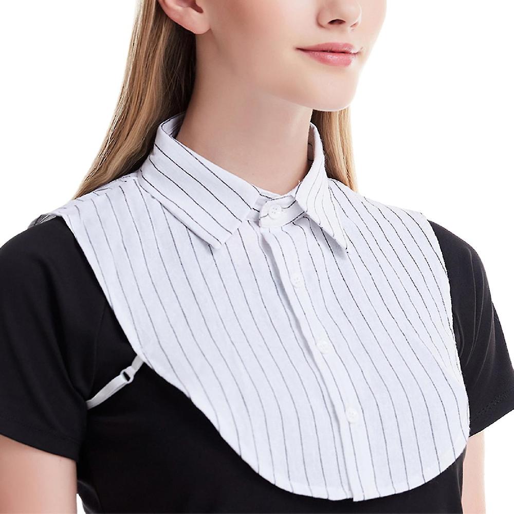 T-shirt Classic Adjustable Women Detachable Turndown False Shirt Collar For Collage Nuova