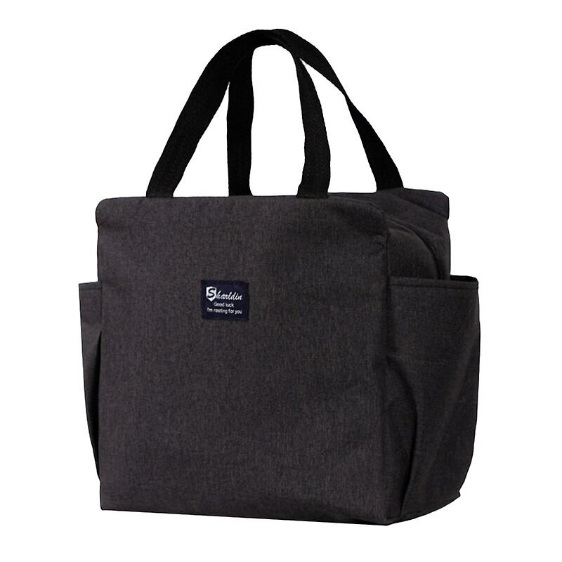 Large Capacity Cooler Bag Waterproof Oxford Portable Zipper Hot Lunch Bag For Men And Women Lunch Box Picnic Food Bags Lunch Boxes & Totes