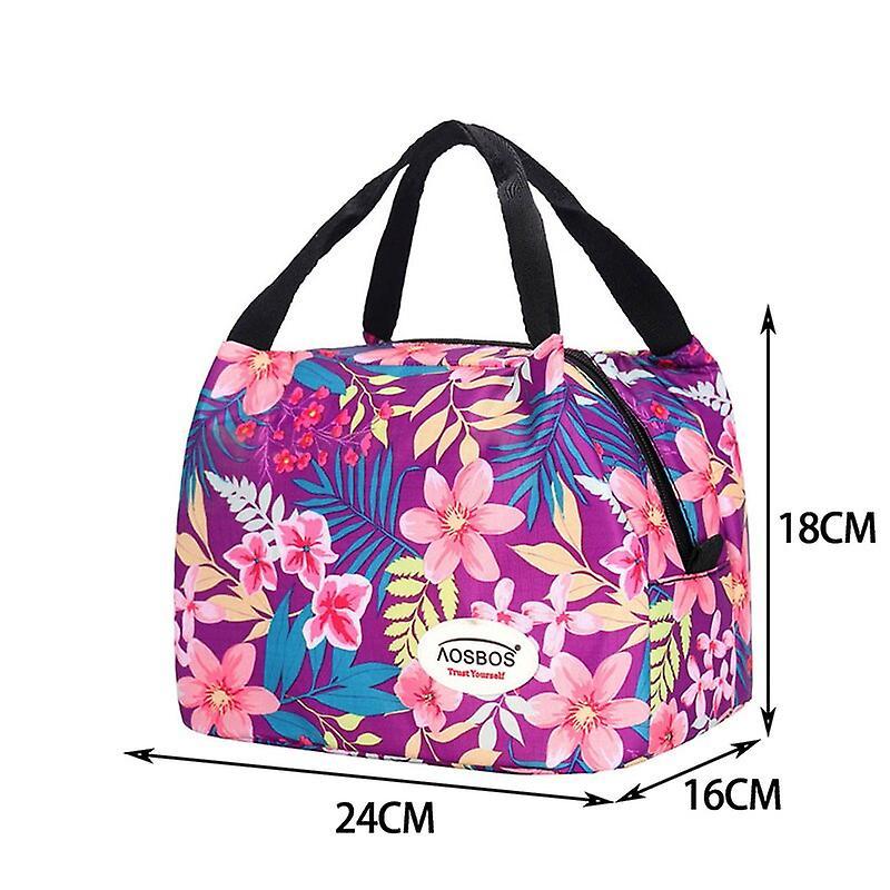 Borsa per il pranzo in tela isolata portatile di moda 2020 Borse per il pranzo da picnic per alimenti termici per le donne Bambini Uomini Borsa per il pranzo con borsa per il pranzo Scatole per il pranzo e borse