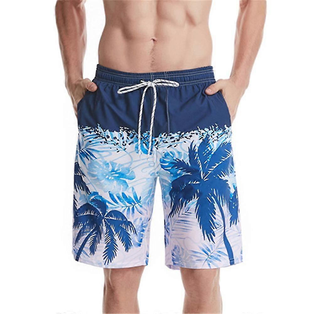 Mens Fit Dry Swim Shorts Beachwear Costume da bagno Pezzi Unici