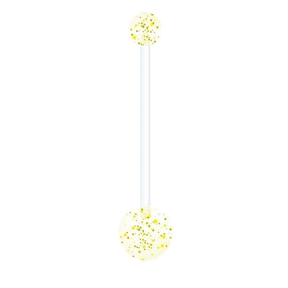 1Pcs sexy glitter belly button nail piercing accessories 38mm long for woman jewlery 14g navel rings