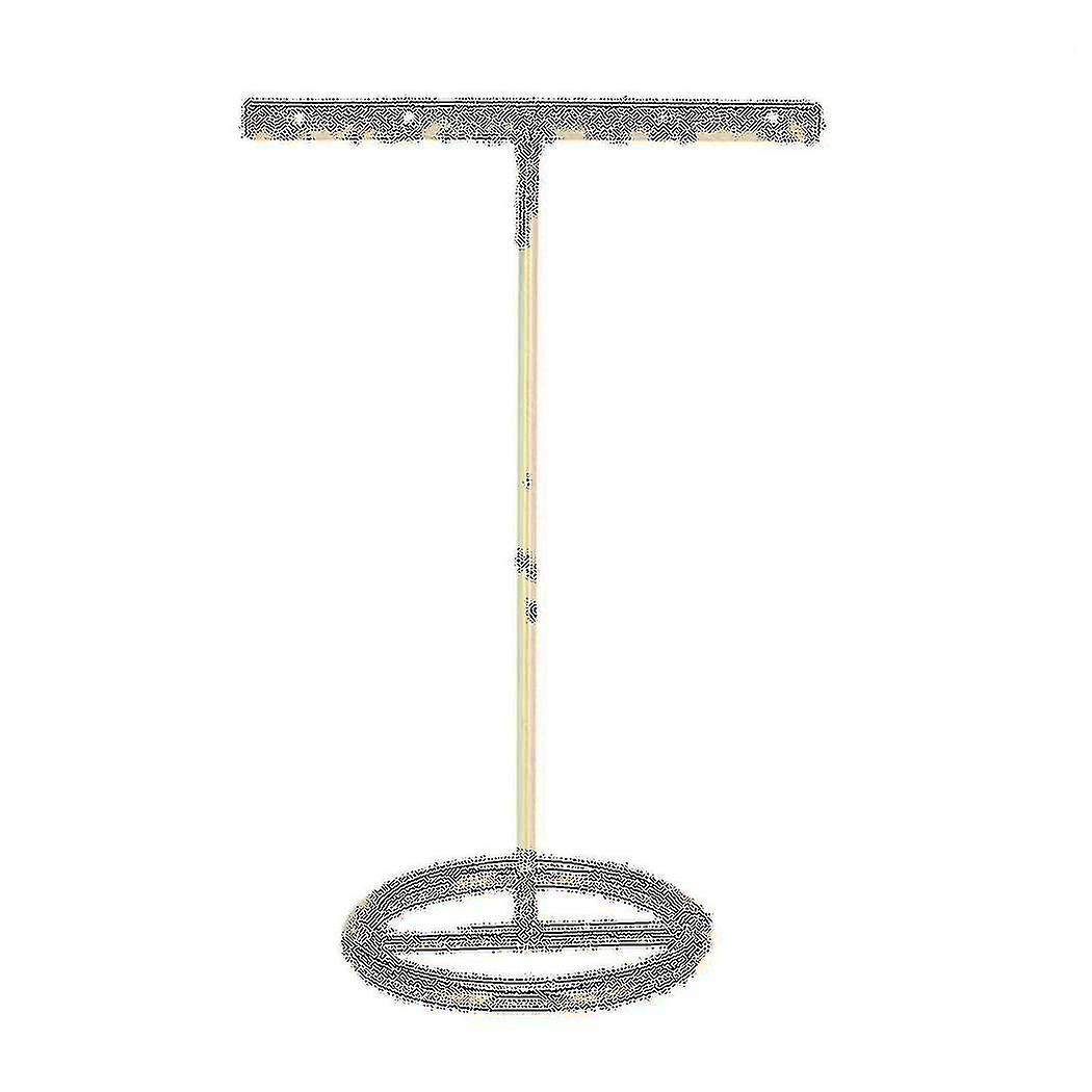 Earrings Display Stand Gold Earrings Display Rack T-shape Earrings Showcase Golden Large In Linea
