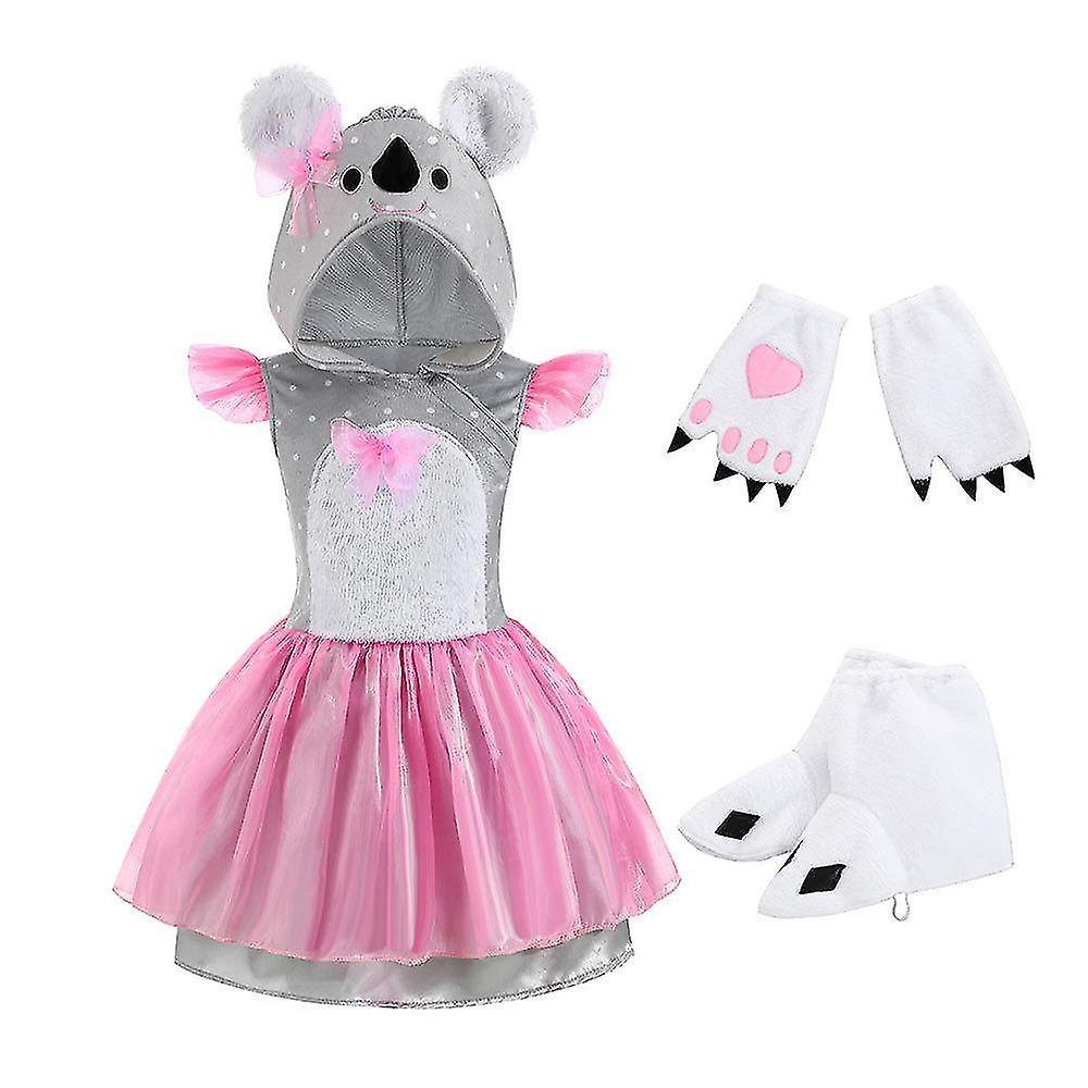 Bambini rosa Koala Abiti Guanti e Calzature Set da 3 Pezzi Negozio online di fabbrica