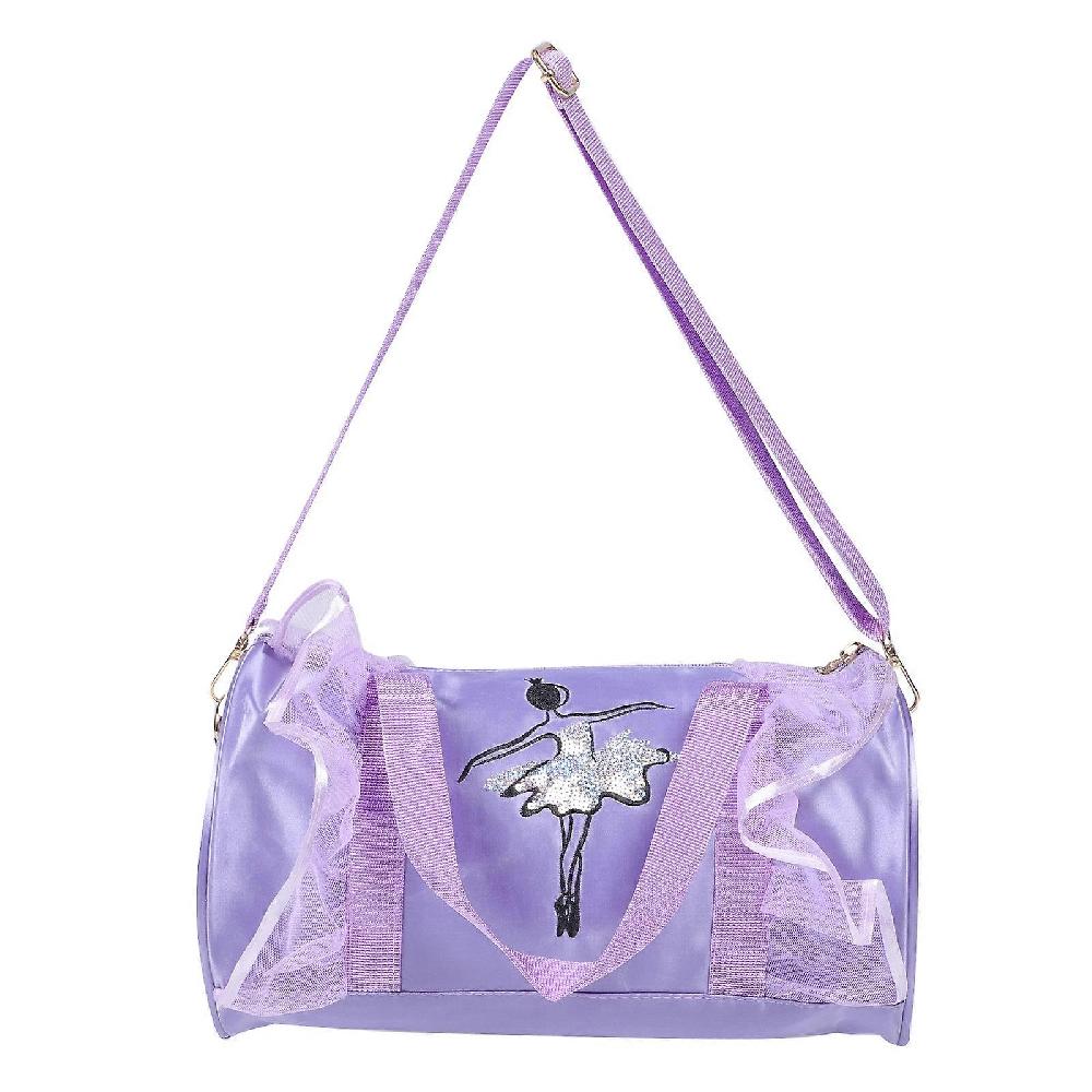 Girls Ballet Bag Shoulder Bag Crossbody Sports Bag Ballet Dance Bag Gymnastics Sports Bag