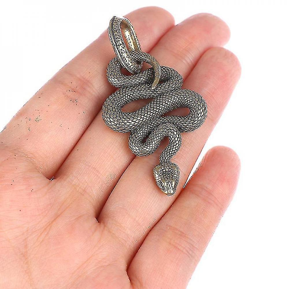 Brass Snake Key Ring Boa Key Chain Outdoor Small Accessories Car Hanging ZQC Qualità