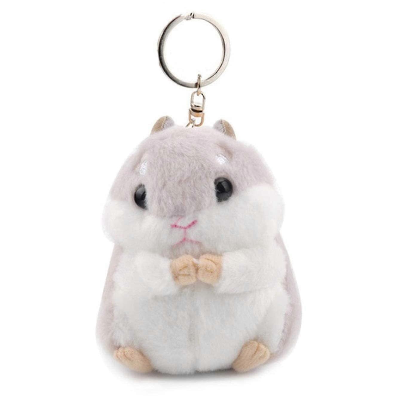 Hamster Keyring Plush Pendant Handbag Charm Keychain Bag Accessory Promozione Limitata