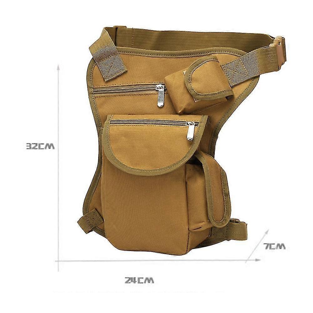Exquisite Men's Waterproof Motorcycle Fanny Pack Waterproof Leg Motorcycle Fanny Pack - Waist Packs