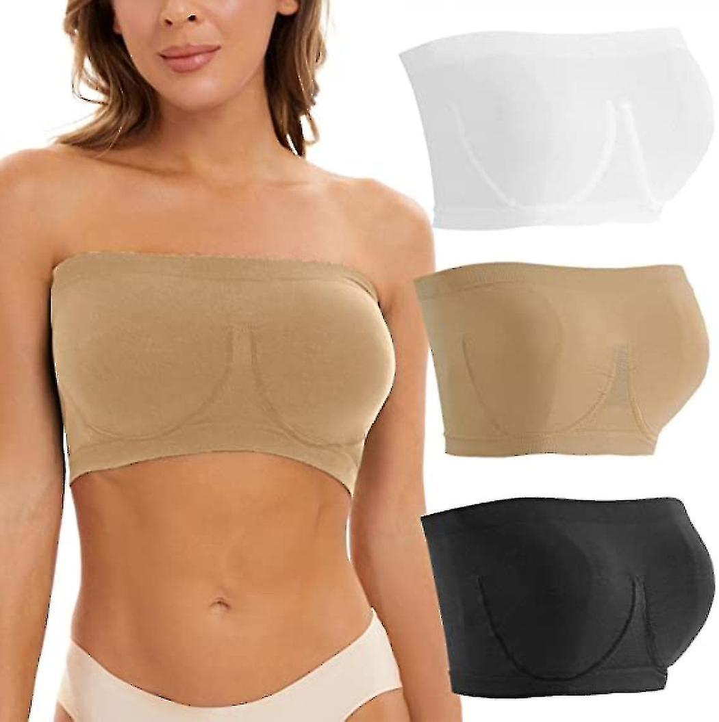 Comoda bralettea imbottita senza spalline da donna