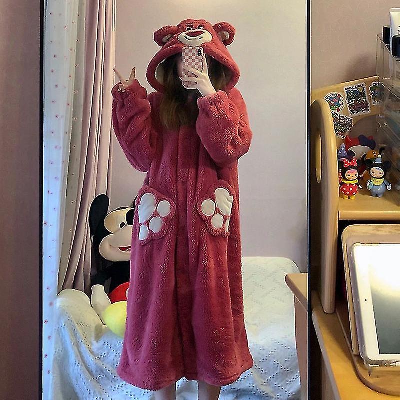 Sleeve Fll Pajamas Hooded Dog Animal Home Clothes Negozi Online