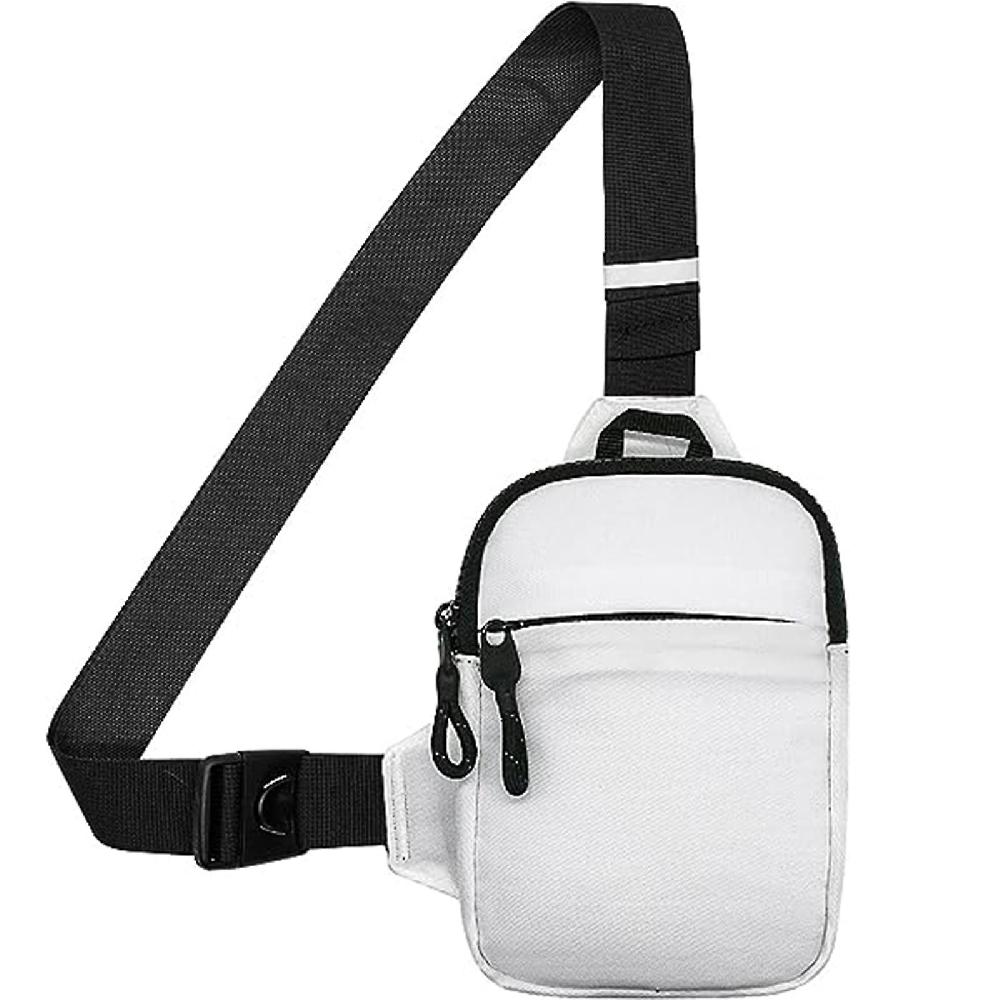 Mini Sling Bag - Men Women Small Waterproof Crossbody Bag Casual Phone Chest Bag for Travelling Hiking 100% NEW Spedizione gratuita