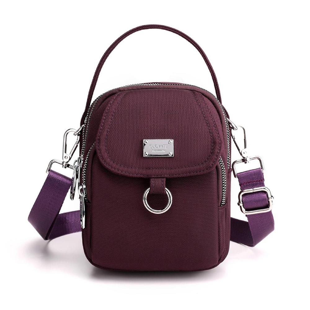 New Hot Women Messenger Handbag Multi Pocket Cross Body Bag for Holiday Travel