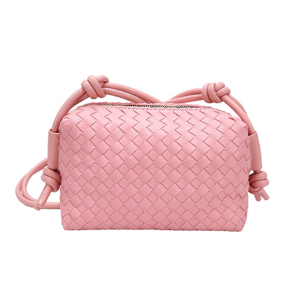 Nuovo Arrivo Donne Tessuto Borsa Piccola Borsa A Tracolla Tessuto Trapuntato Borsa Borsa A Tracolla Quadrata Borsa Tessuta con Tracolla Staccabile