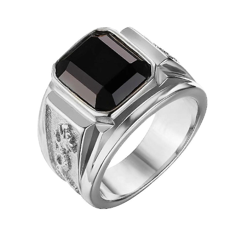New Style Dragon Pattern Set Diamond Ring For Men Retro Show Personality