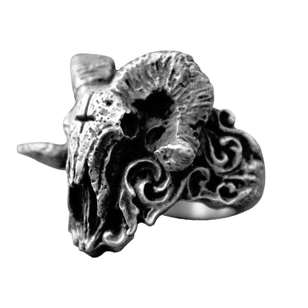 Domineering Men Personality Creative Domineering Head Open Ring Super Saving Price