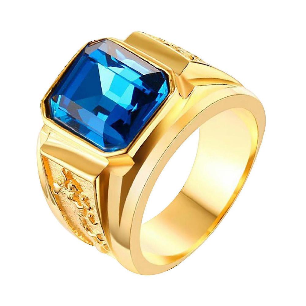 New Style Dragon Pattern Set Diamond Ring For Men Retro Show Personality Offerta settimanale