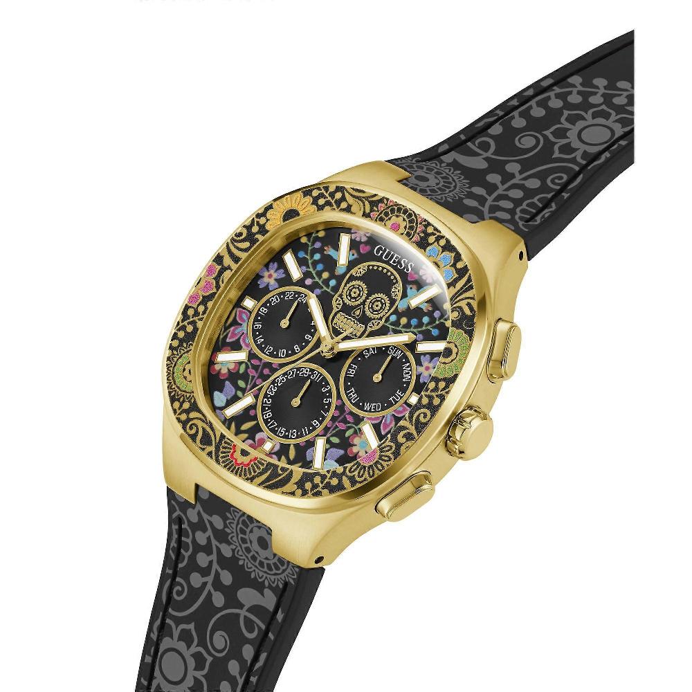 Guess Herren Uhr Armbanduhr IGNITE GW0784G1 Silikon