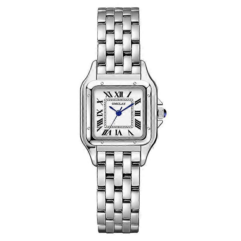 Orologi quadrati moda donna Orologi da polso al quarzo da donna Qualità Orologio su scala romana femminile Promozione Limitata