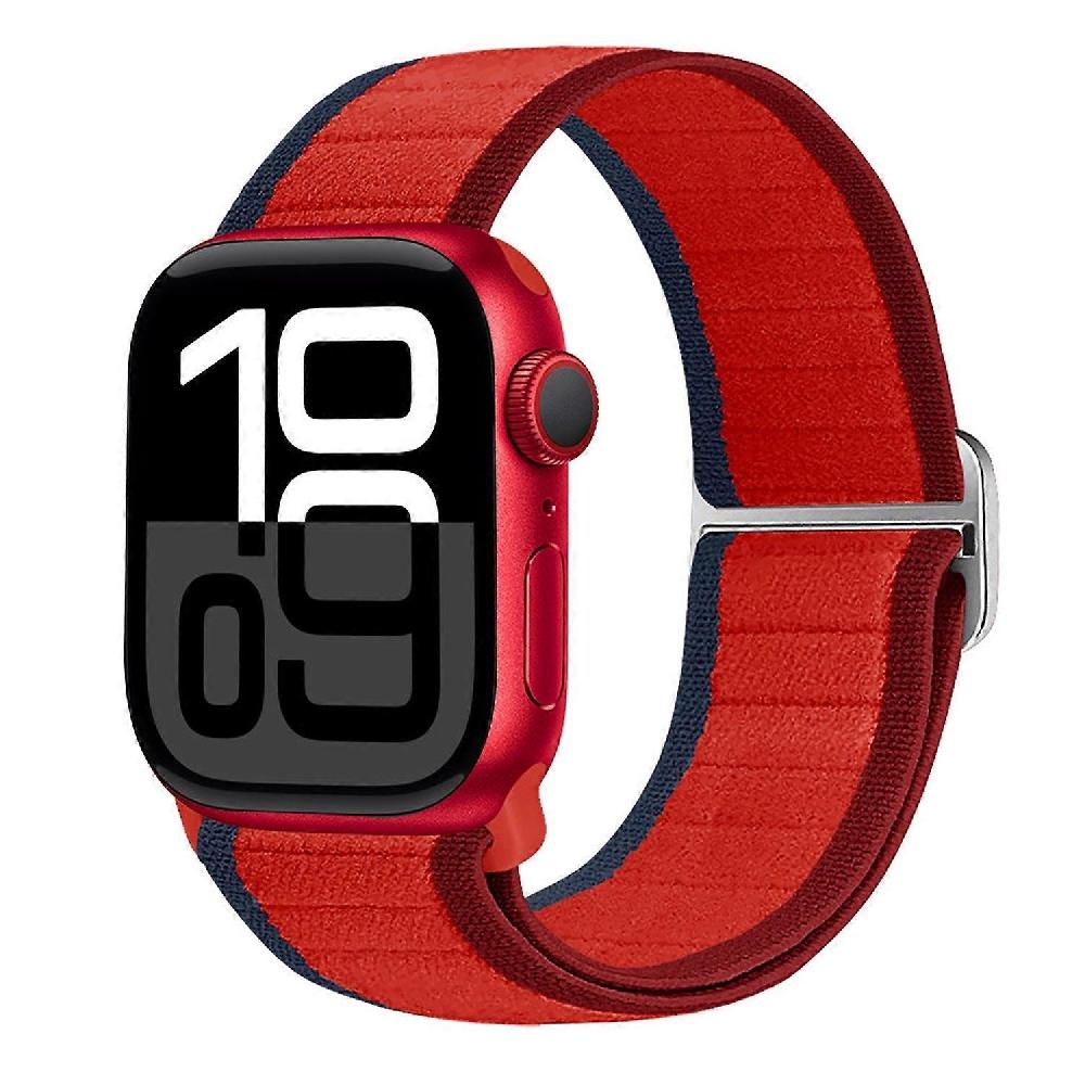 Für Apple Watch Series 10 42mm / 9 8 7 41 / 6 SE 5 4 40mm Armband Rot Sottocosto