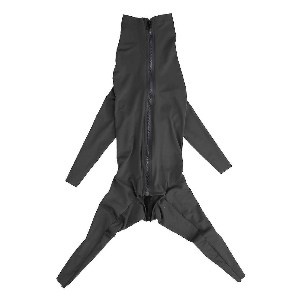 Dog Full Coverage Jumpsuit Elastic Prevent Shedding Dog Bodysuit for Post Operative XL Fornitura limitata
