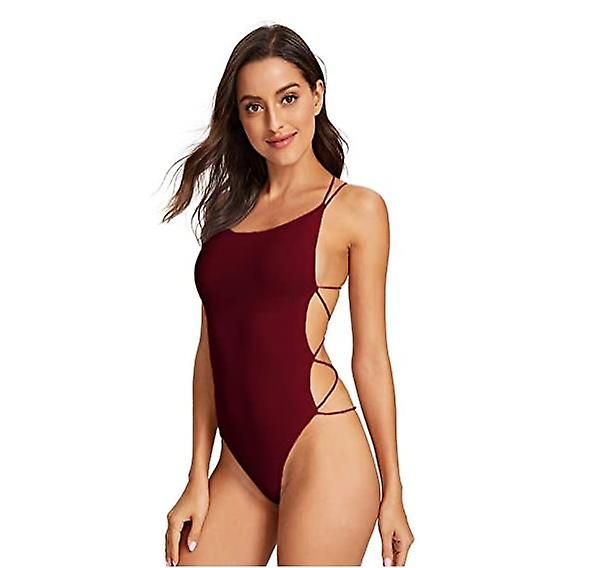 Body senza maniche da donna Scoop Neck Strappy Backless Bodysuit Offerta Pasqua