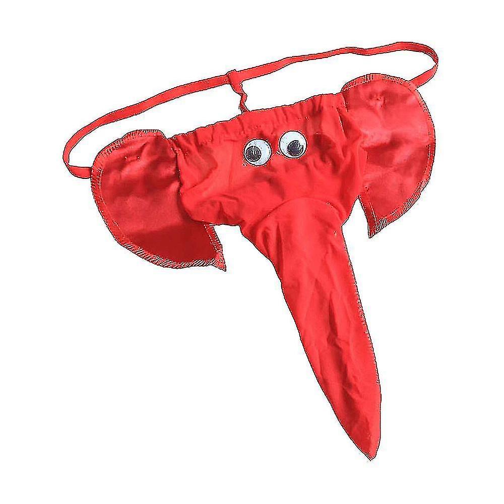 Uomo Sexy Pouch Slips G-string Novità Divertente Mutandine biancheria intima
