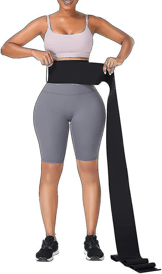 Allenatore in vita per le donne Snatch Bendage Tummy Sweat Wrap Plus Size Workout Waist Trimmer per lo sport in palestra Promozione