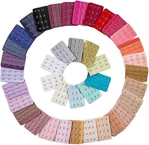 Xianrenge Bra Extenders For Women Bra Extension 4 Hooks 3 Rows Bra Strap Extender 10 Pcs Random Color Prezzo Ridotto