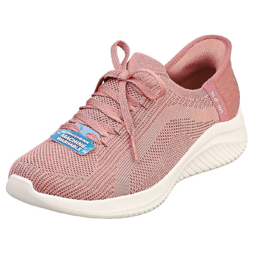 Skechers Slip-ins Ultra Flex 3.0 Vegan Womens Fashion Trainers a Mauve Offerte stagionali