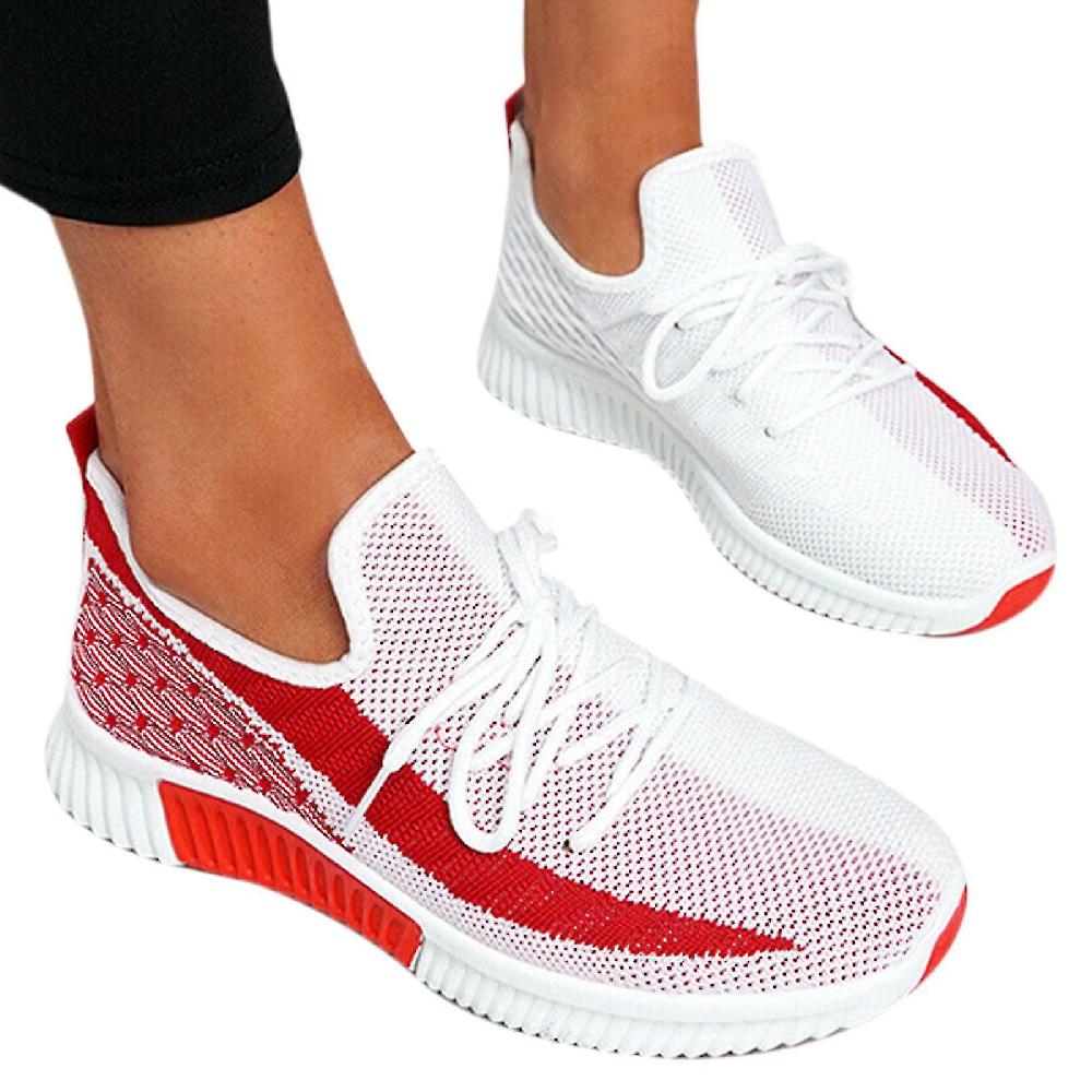 Scarpe Stringe Up Mesh Knit Ers Sport Sneakers Scarpe Comprane uno, ottenene uno gratis