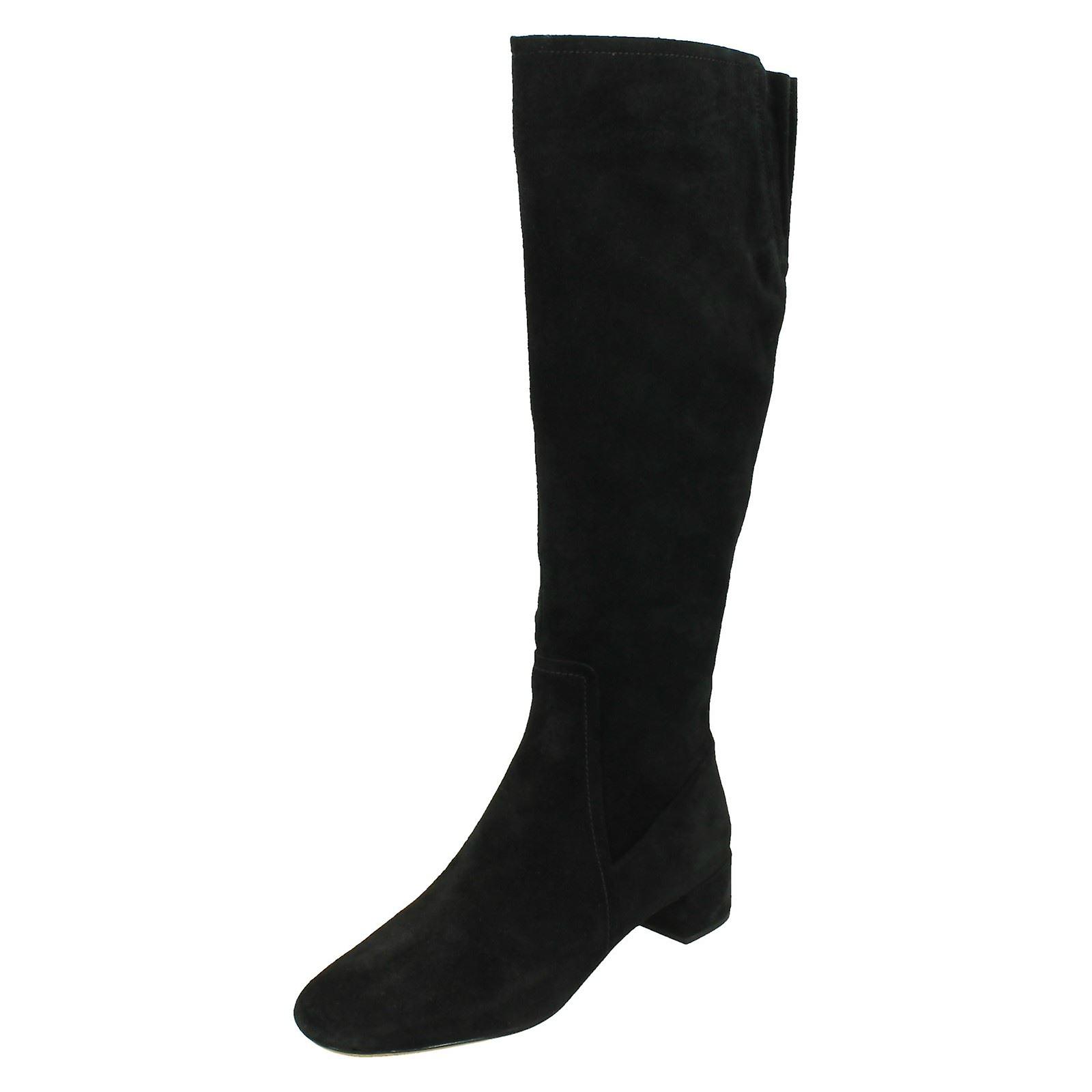 Ladies Clarks stivali alti al ginocchio Orabella Ava ACQUISTA ORA