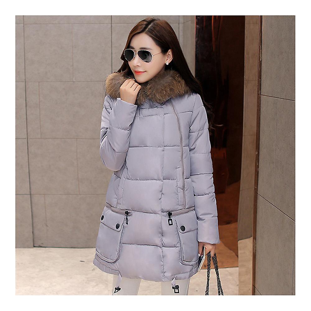 Inverno Loose Plus Size Donna Medio Lungo Cappotto di Cotone Offerta Pasqua