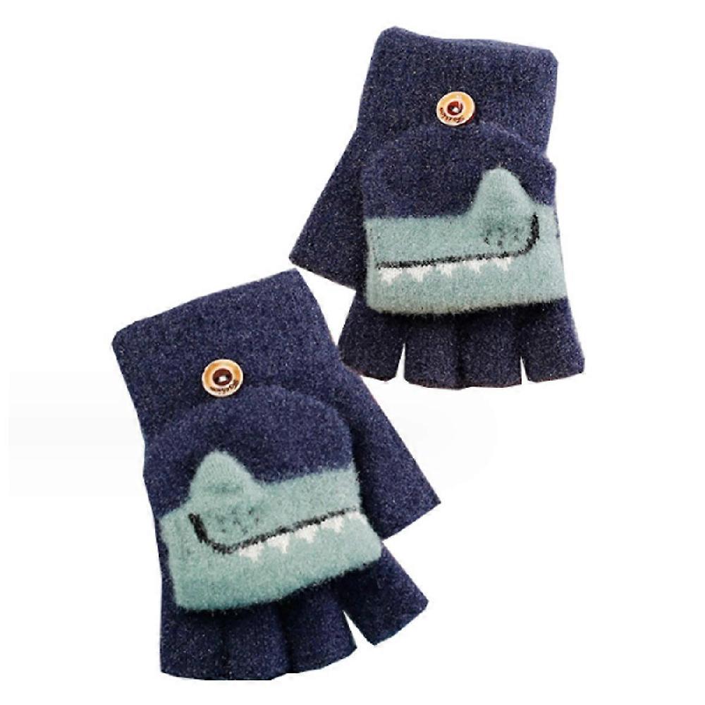 Toddler Infant Winter Mittens Lined with Fleece Easy-on Baby Boy Girls Warm Gloves Outdoor Convenienza