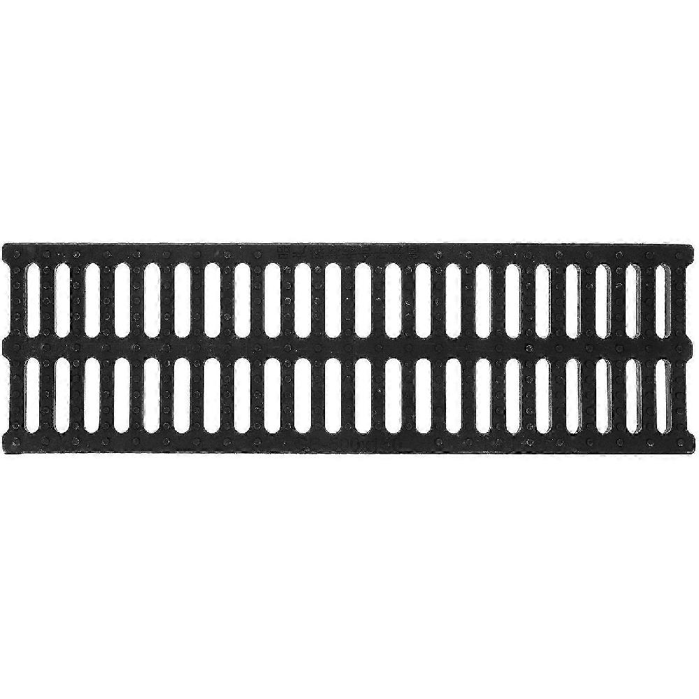 Plastic Drain Grating 1-Pack - Durable Polymer Cover for Yard and Garage Drainage 19.6x5.9x0.7 Vendita Economica