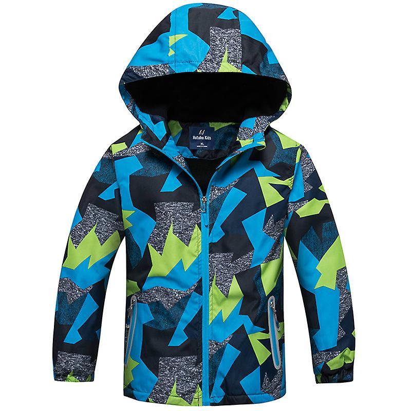 Ragazzi Bambini Giacca a vento in pile Giacca con cappuccio Zip Up Outwear Top Inverno Caldo Prezzo Ridotto