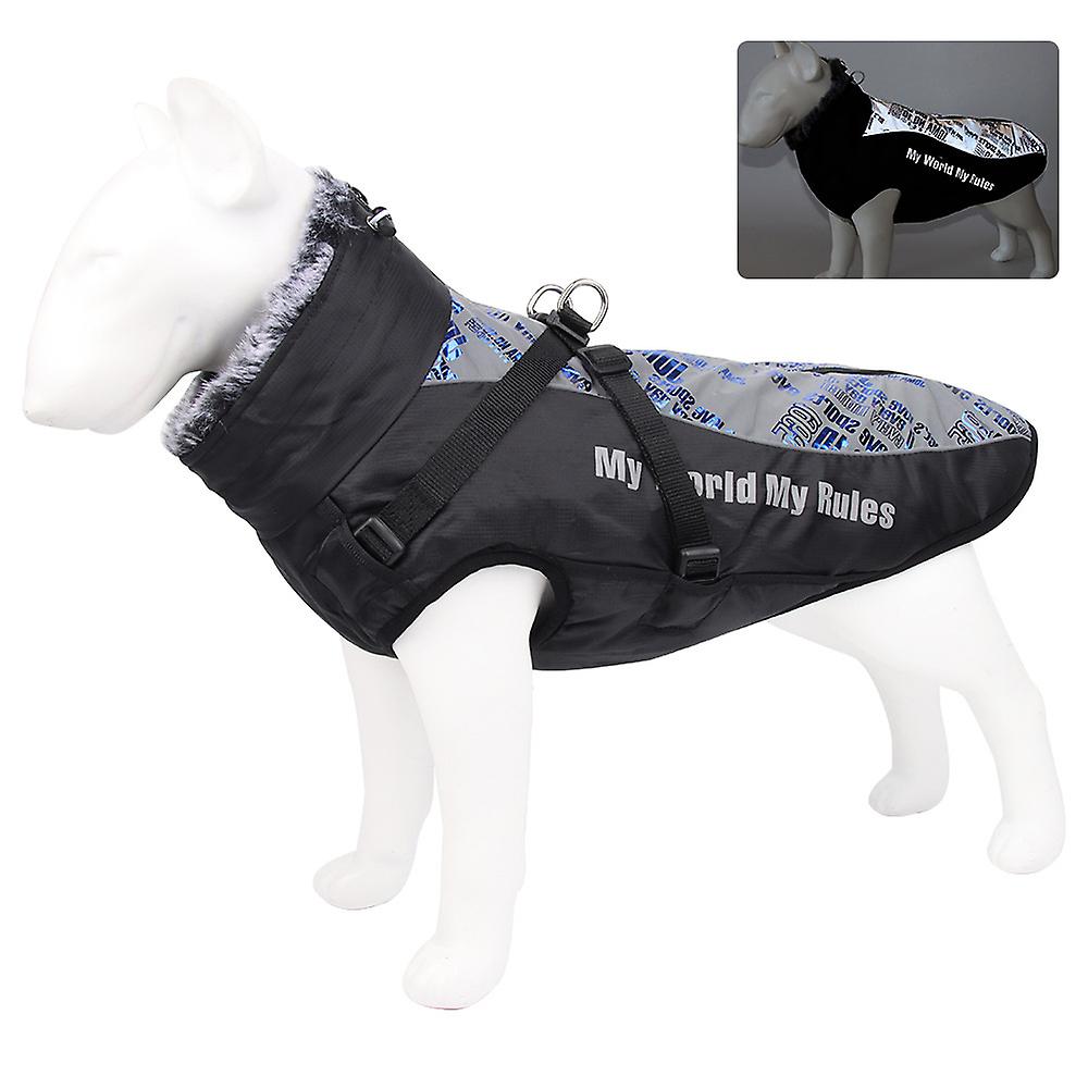 Pet caldo pile trapuntato cappotto impermeabile cane all'aperto giacca termica imbottita Gilet riflettente vestiti abbigliamento invernale Novità
