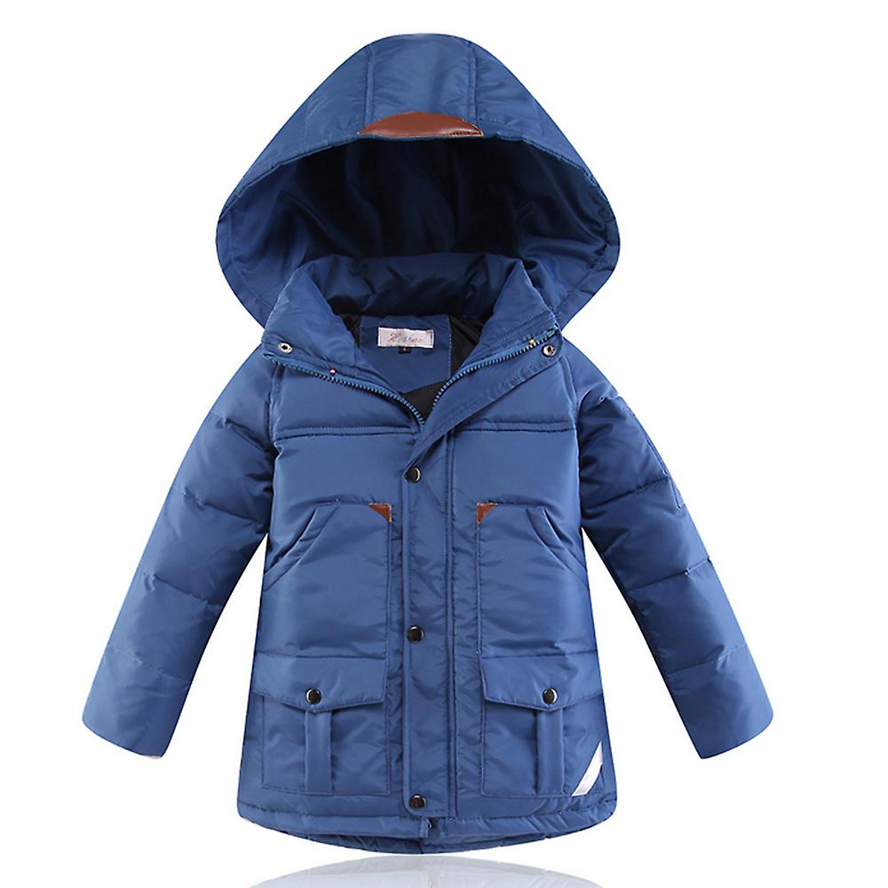 Winter Boy Girl Children Garments Middle Long Down Coat Spedizione gratuita