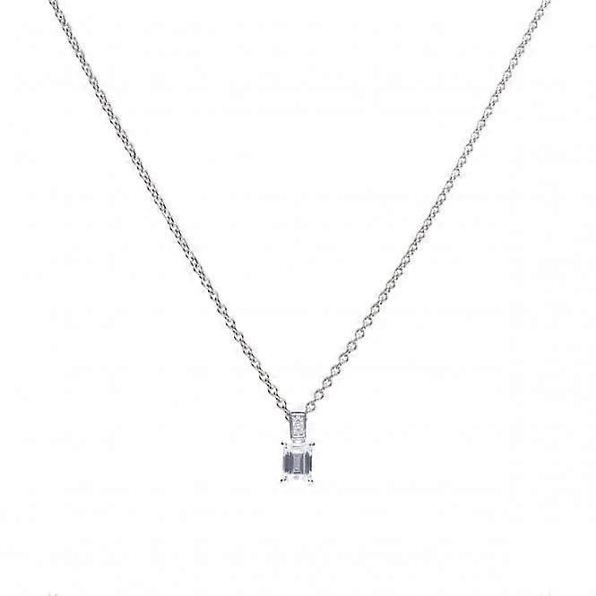 Emerald Round Cut Cubic Zirconia Pendant P4784 Sconti questo mese