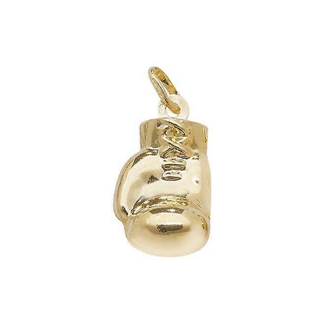 Ciondolo guantone da boxe grande in oro giallo 9ct PN260 Affare Del Giorno