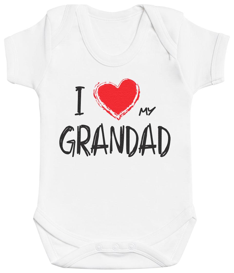I Red Heart Grandad - Body per bambini Awo-35984
