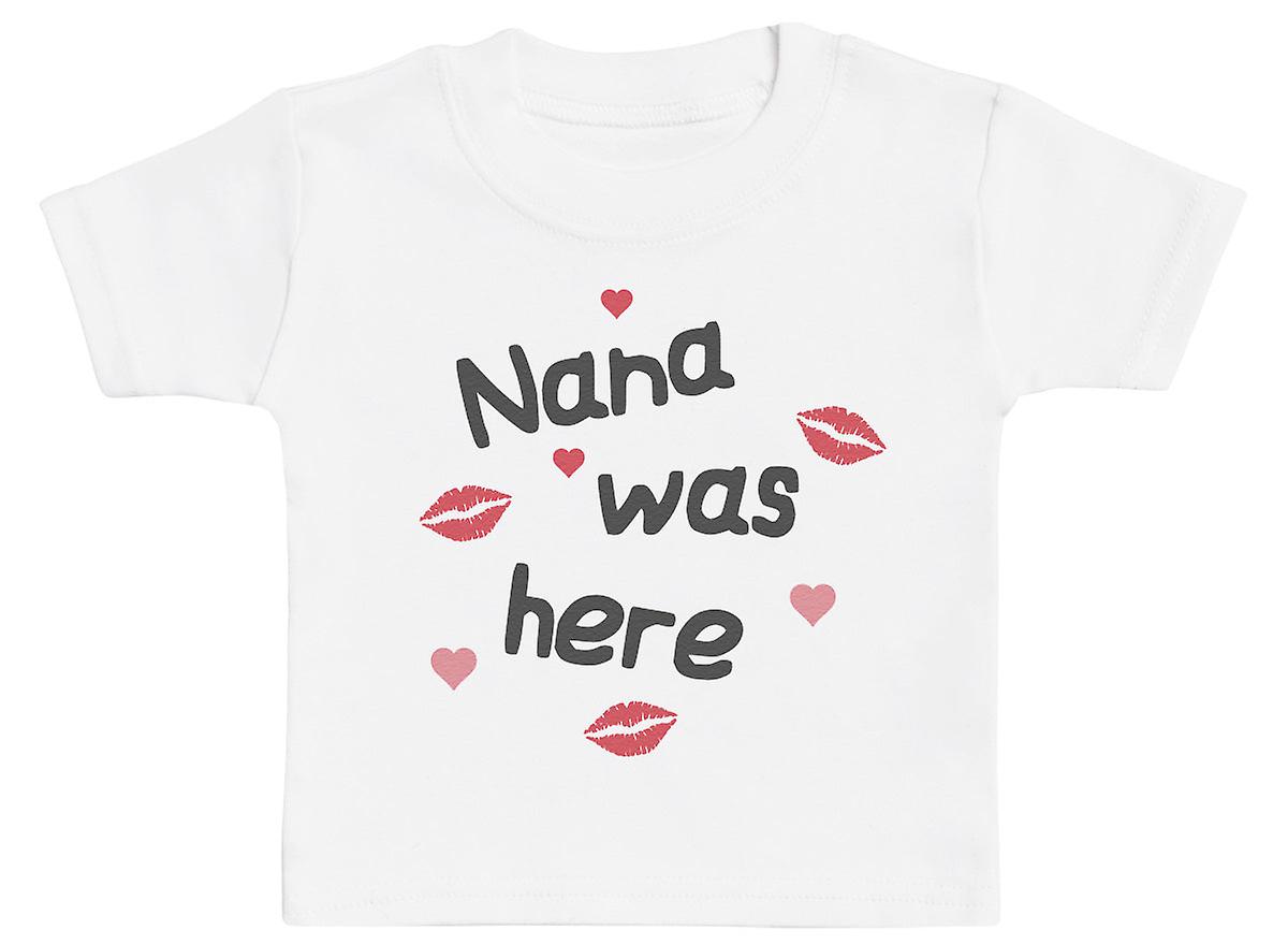Nana Was Here - Maglietta per bambino Awo-38704