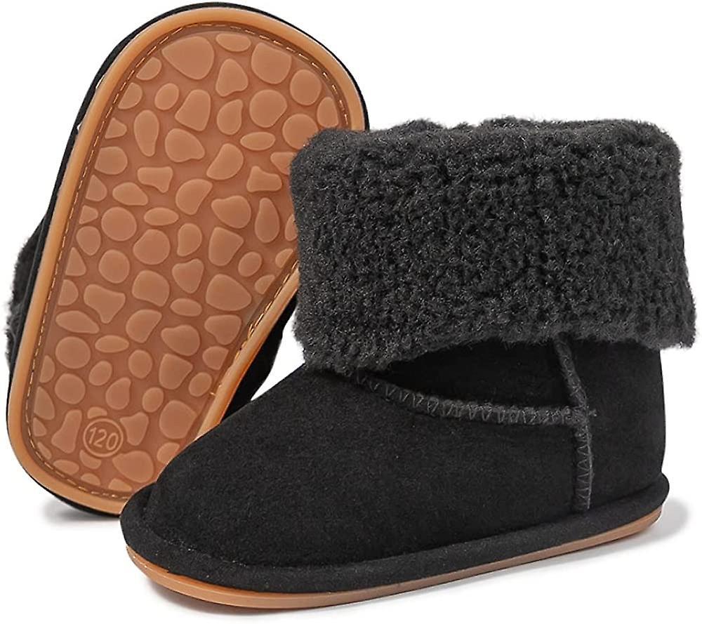 Baby Girls Cowboy Nappa Stivali Side Zipper Mocassini Soft Bottom Antiscivolo Toddler Shoes Economico