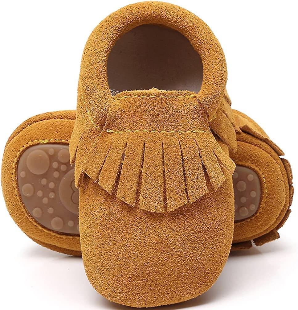 Leather Baby Mocassini Hard Soled Nappa Crib Toddler Shoes For Boys And Girls Online