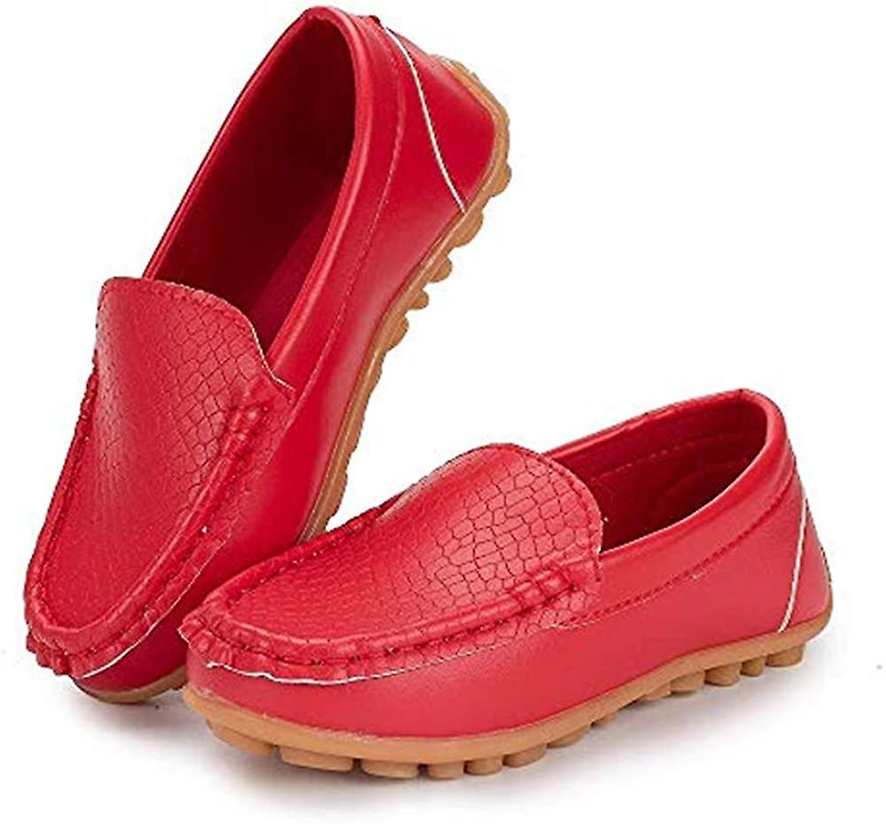 Toddler Little Kids Boys Girls Loafers Dress Shoes Soft Sip On Mocassino Flat Boat Casual Shoes