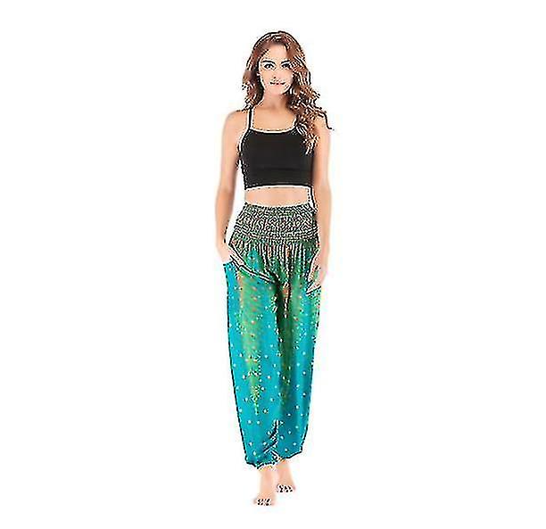 New Women's Flowy Boho Pants Loose Yoga Harem Joggers Smaltimento dello stoccaggio