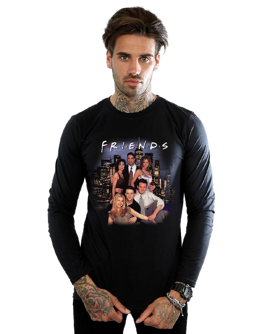 Friends Men's Homage Group Photo Long Sleeved T-Shirt Italy
