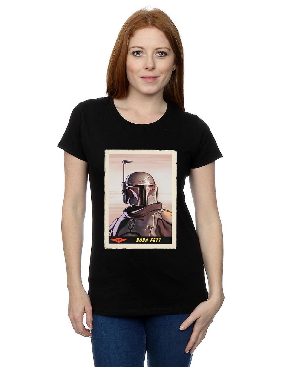 Star Wars T-Shirt donna The Mandalorian Boba Fett Fino Al -60%